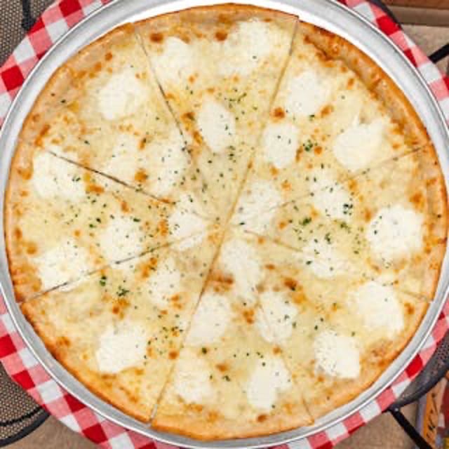 NY White Pizza.