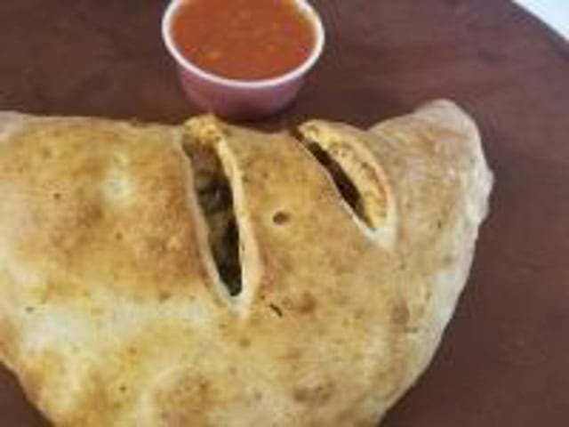 Vegan Cheese Calzone.