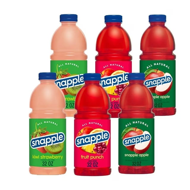 SNAPPLE (LARGE 32 OZ).