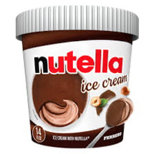 Nutella Frozen Dairy Dessert Pint.