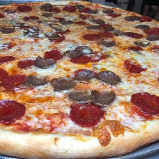 PEPPERONI & SAUSAGE JUMBO SLICE