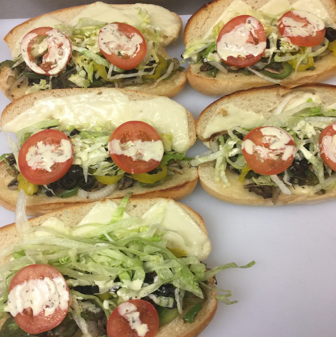 Grilled Veggie Sub.