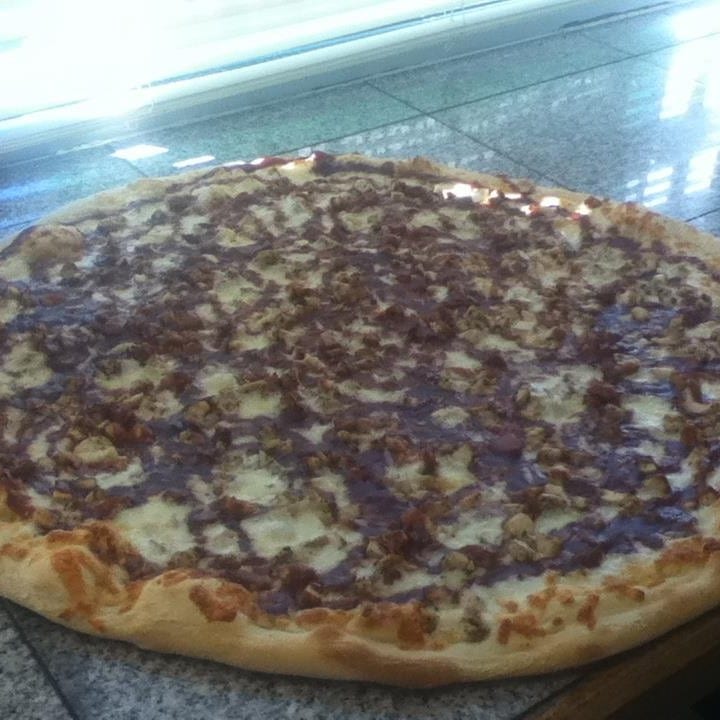 BBQ Chicken Pizza.