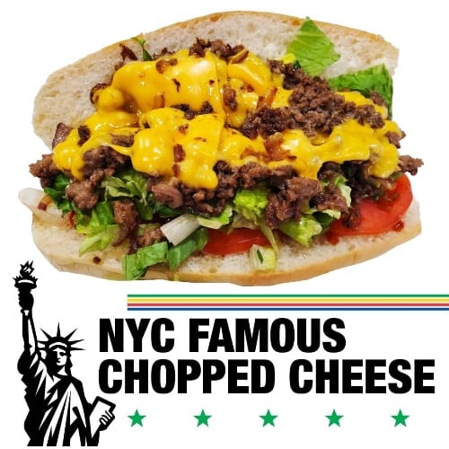 Classic Chopped Cheese Sub.