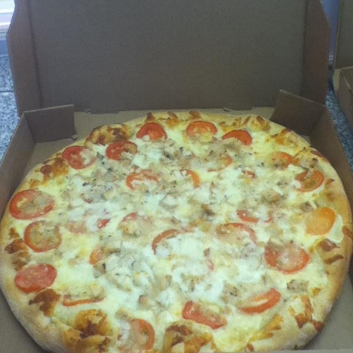 Italian Chicken Pizza.