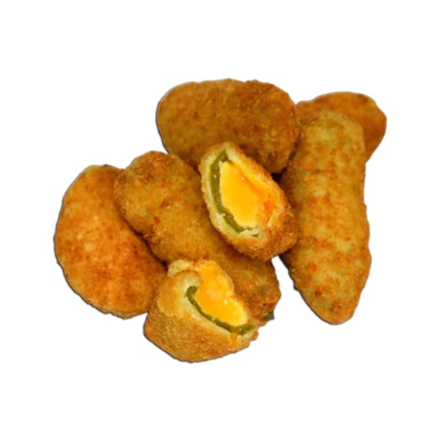 Stuffed Jalapeño Poppers.