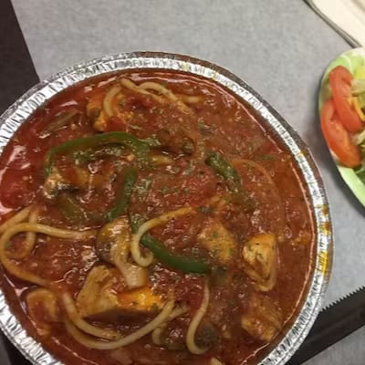 Chicken Cacciatore.